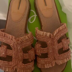 Sam Edelman Raffia slide  Women's Woven Sandals
